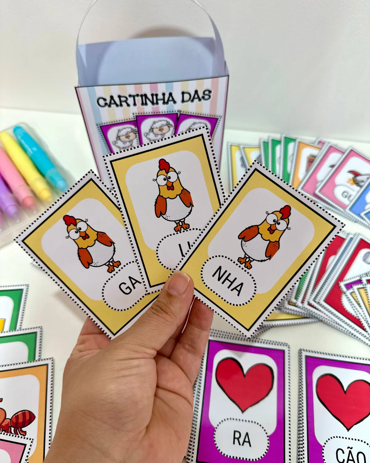 Material Cartinhas das Palavras — Sílabas Complexas — amostra 3: Para quem é indicado
