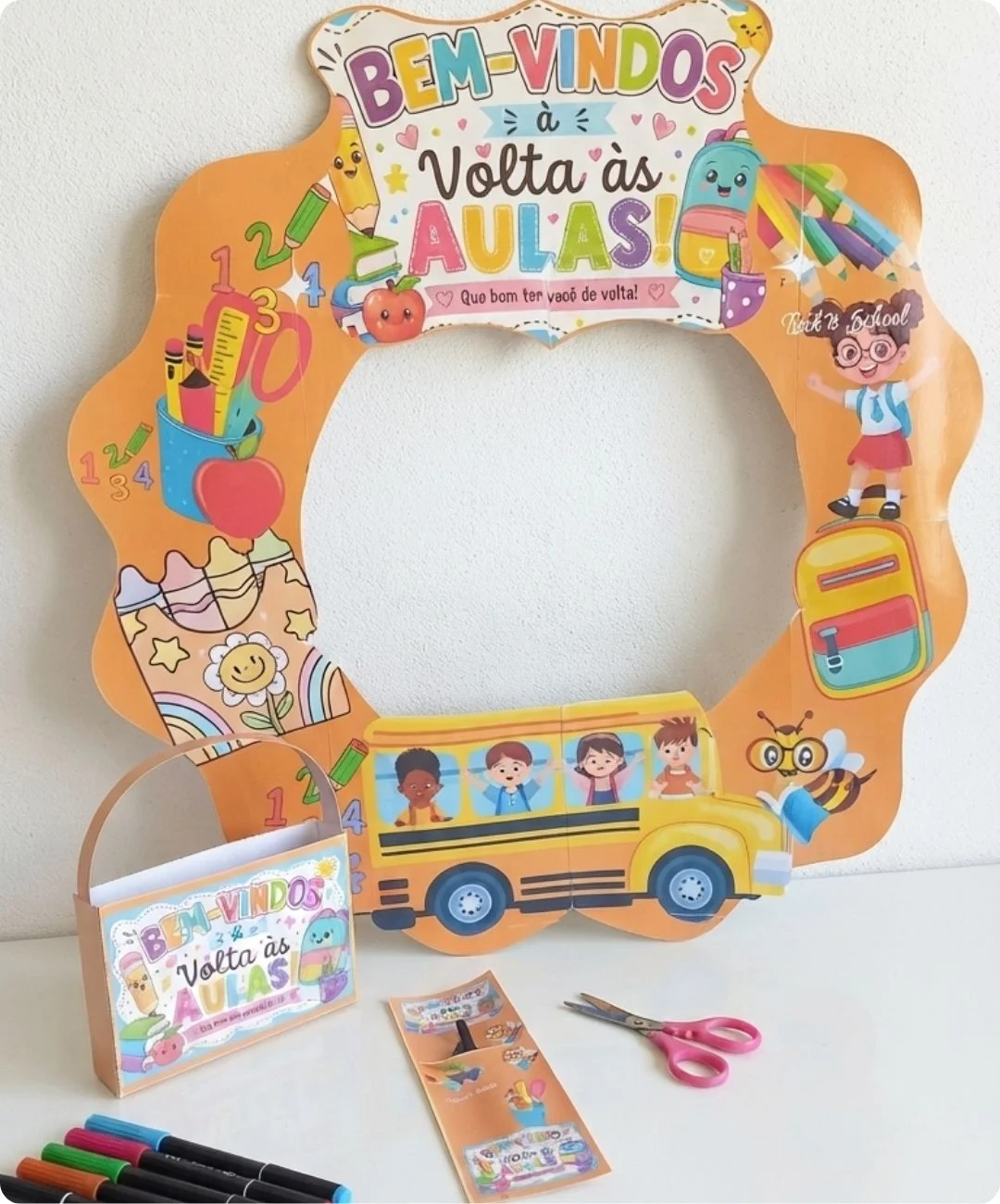 Material de acolhida escolar para imprimir — Infantil e 1º ao 5º ano — amostra 2: Como aplicar os recursos em sala