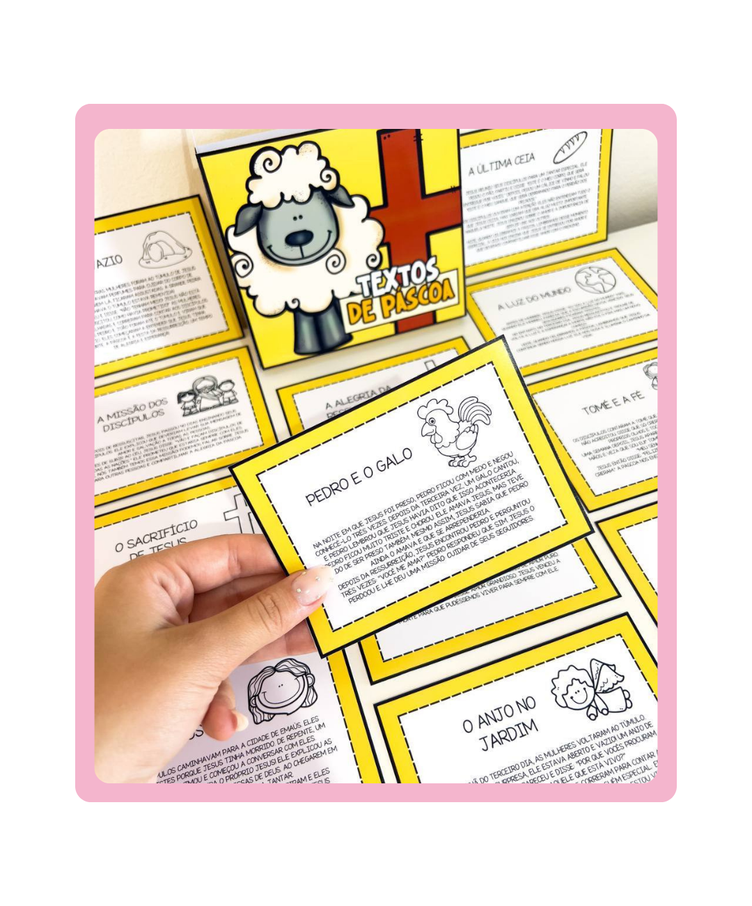 Material de Páscoa cristã para imprimir — Datas comemorativas para Todas as séries: Leve o significado cristão da Páscoa…