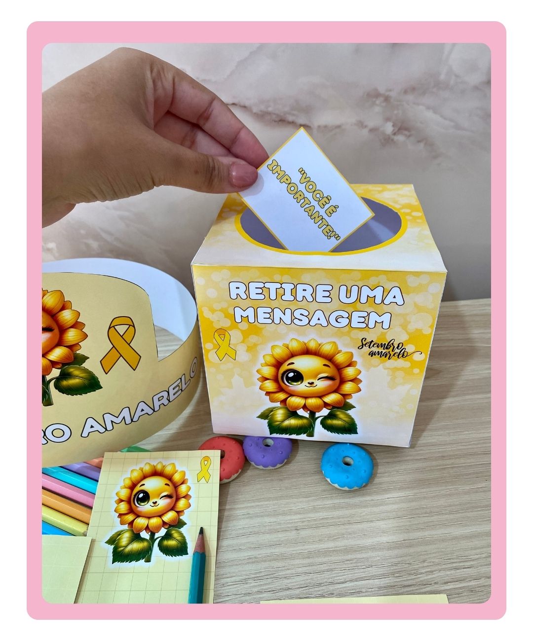 Material de Setembro Amarelo para imprimir — Educação Infantil — amostra 6: Leve o tema Setembro Amarelo à Educação…