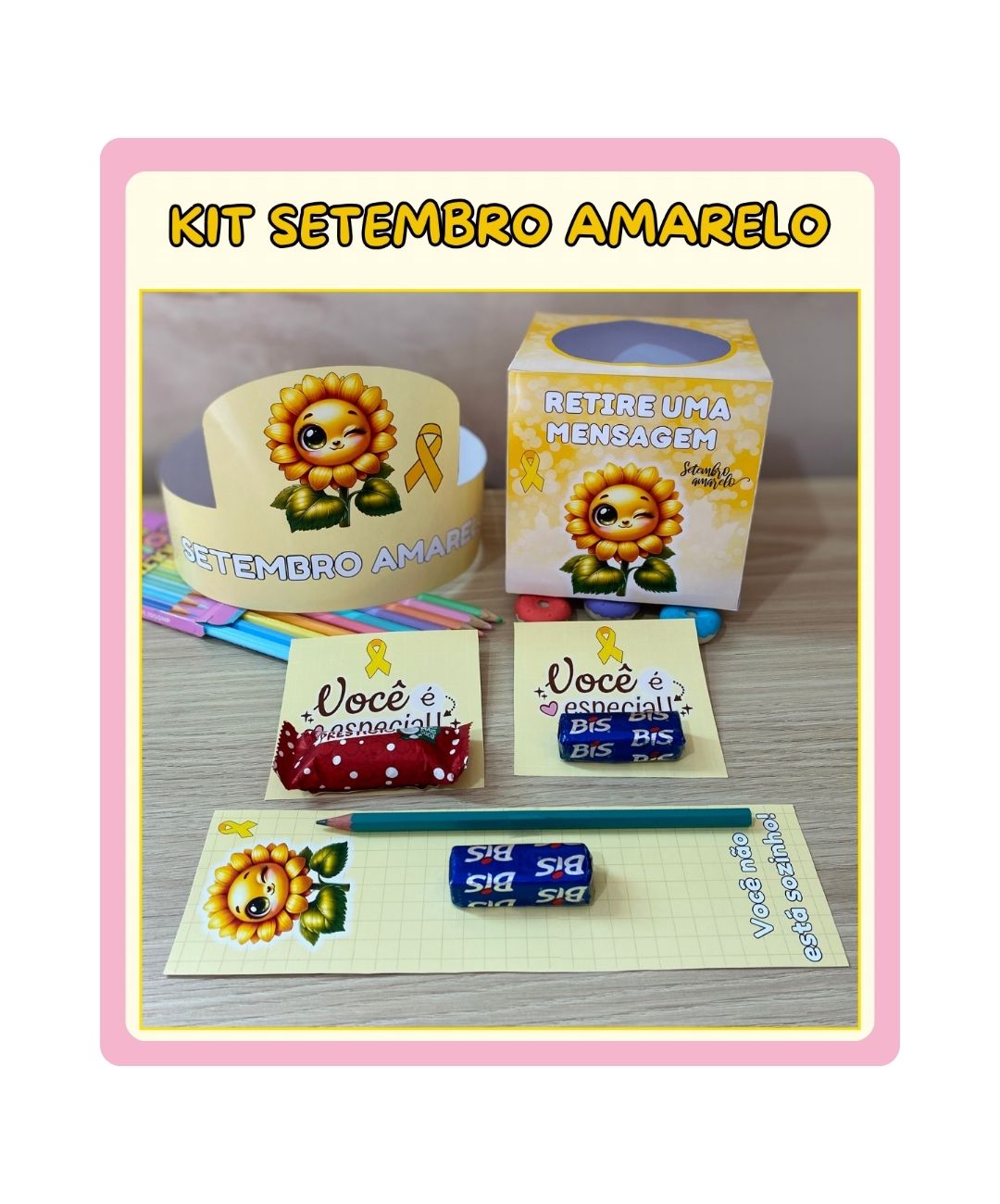 Material de Setembro Amarelo para imprimir — Educação Infantil — Atividades para Educação Infantil: Leve o tema Setembro…