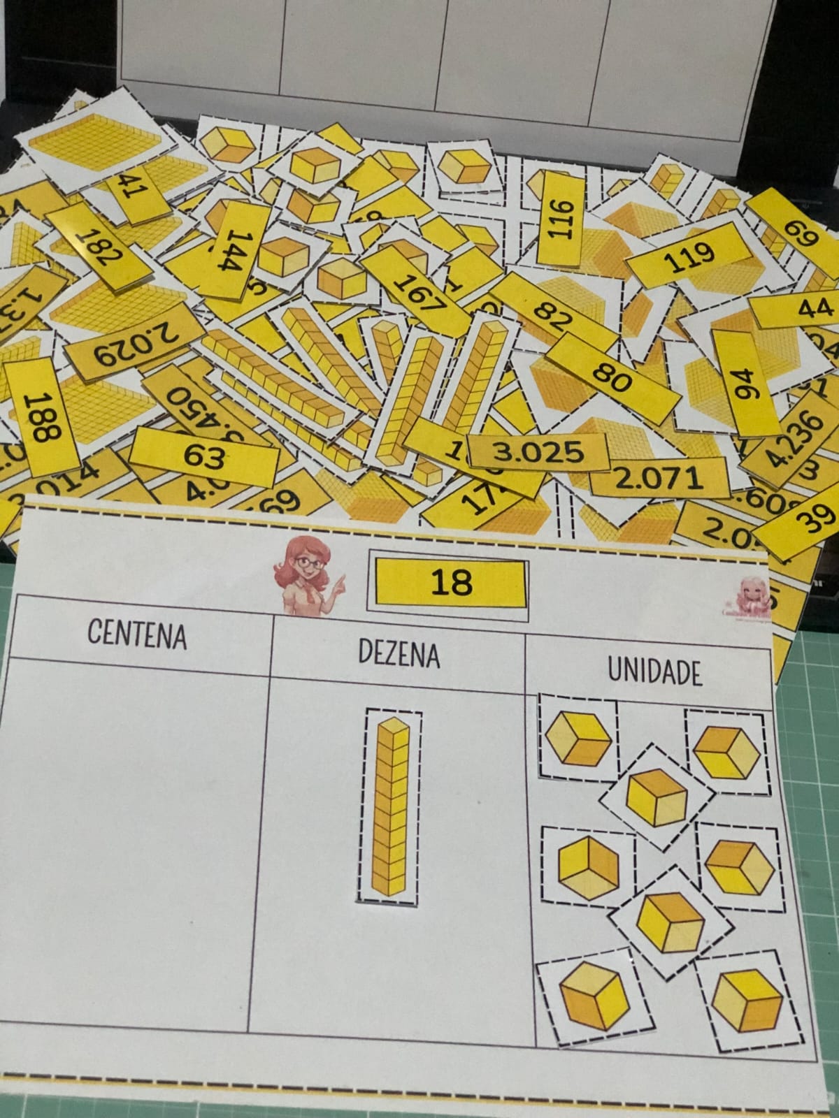 🧮✨ Material Dourado – Fichas e Atividades de Matemática — amostra 4: 🧮 Material Dourado com 180 fichas numéricas,… 🧮✨ Material Dourado – Fichas e Atividades de Matemática — amostra 4: 🧮 Material Dourado com 180 fichas numéricas,…