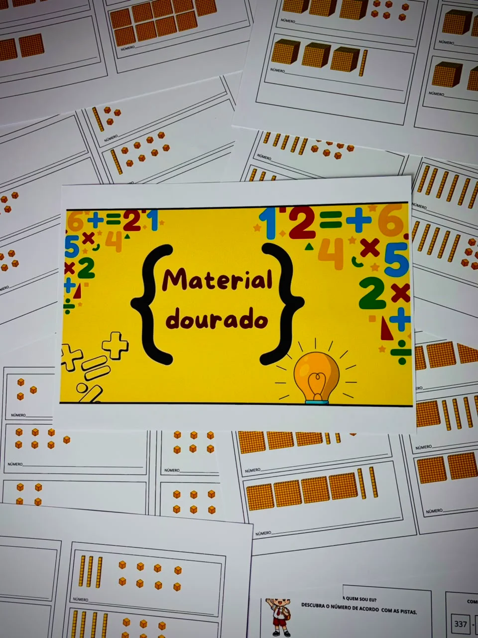Material Dourado Sistema de Numeração Decimal! — capa do material