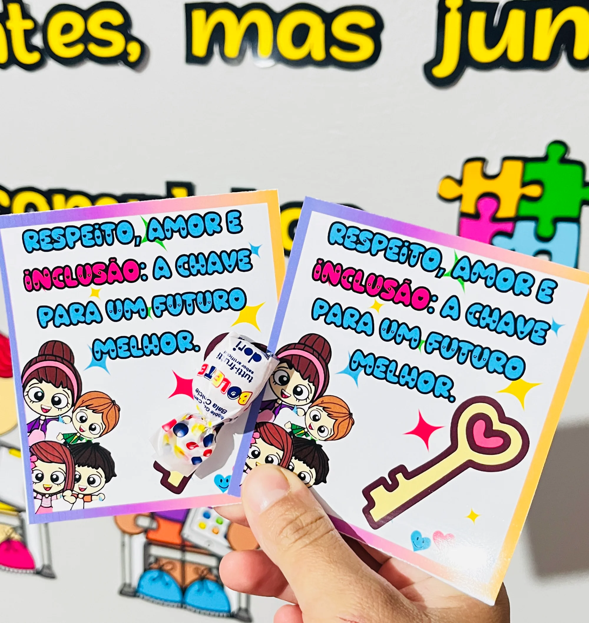 MATERIAL SEMANA DA INCLUSÃO - PAINEL ANOS INICIAIS E INFANTIL — amostra 5: O Material Semana da Inclusão foi pensado para…