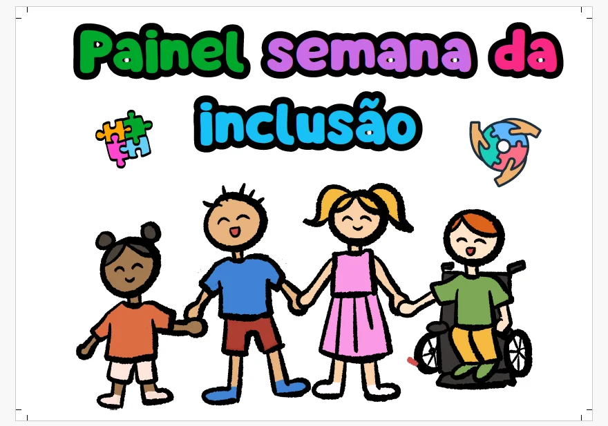 MATERIAL SEMANA DA INCLUSÃO - PAINEL ANOS INICIAIS E INFANTIL — capa do material