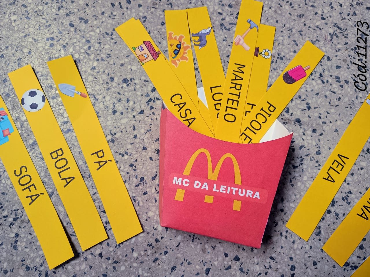 Mc fritas da leitura – Material Pedagógico — Apostilas para Todas as séries: UMA FORMA DIVERTIDA DE TRABALHAR A LEITURA