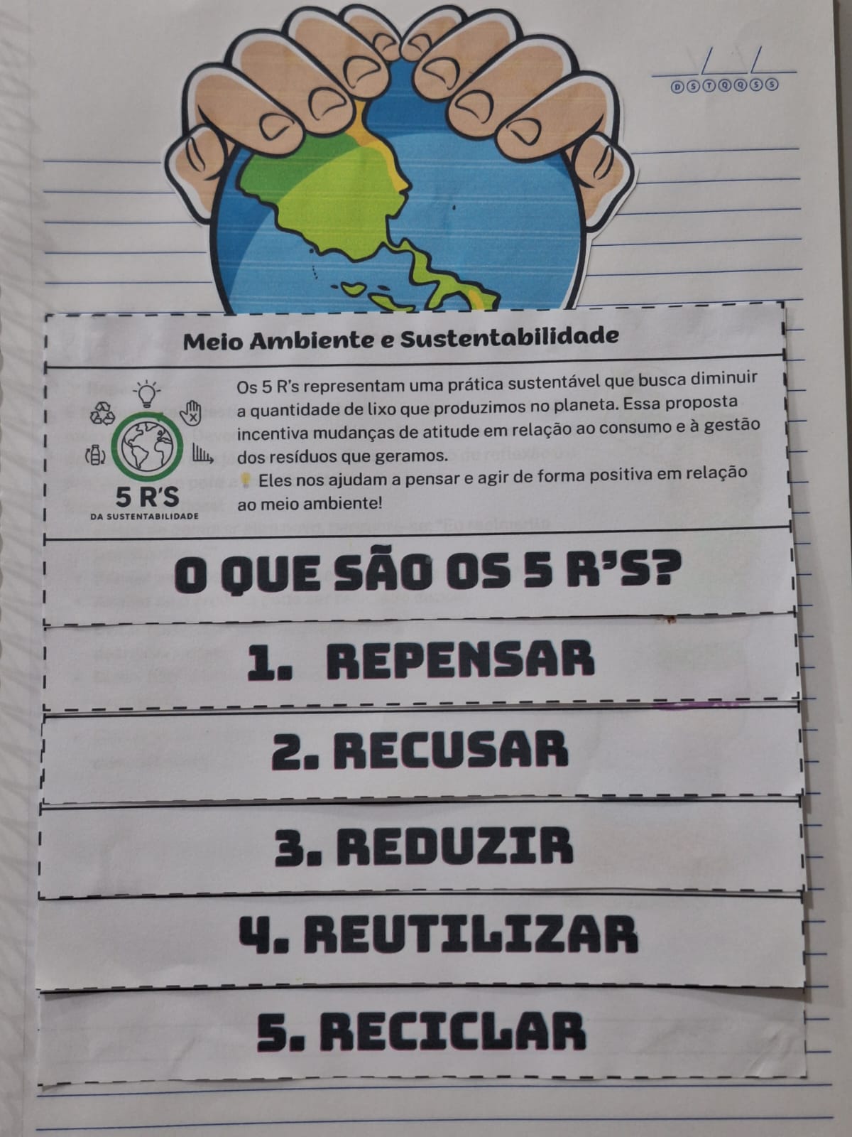 Meio ambiente – 5 R’s: Kit completo de atividades sustentáveis | 5º ano — amostra 1: O que vem no material Meio ambiente – 5 R’s: Kit completo de atividades sustentáveis | 5º ano — amostra 1: O que vem no material