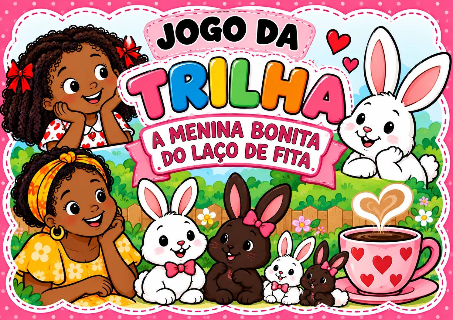 Menina Bonita do Laço de Fita Jogo da Trilha — amostra 2: Um jogo pedagógico lúdico e educativo inspirado na história A…
