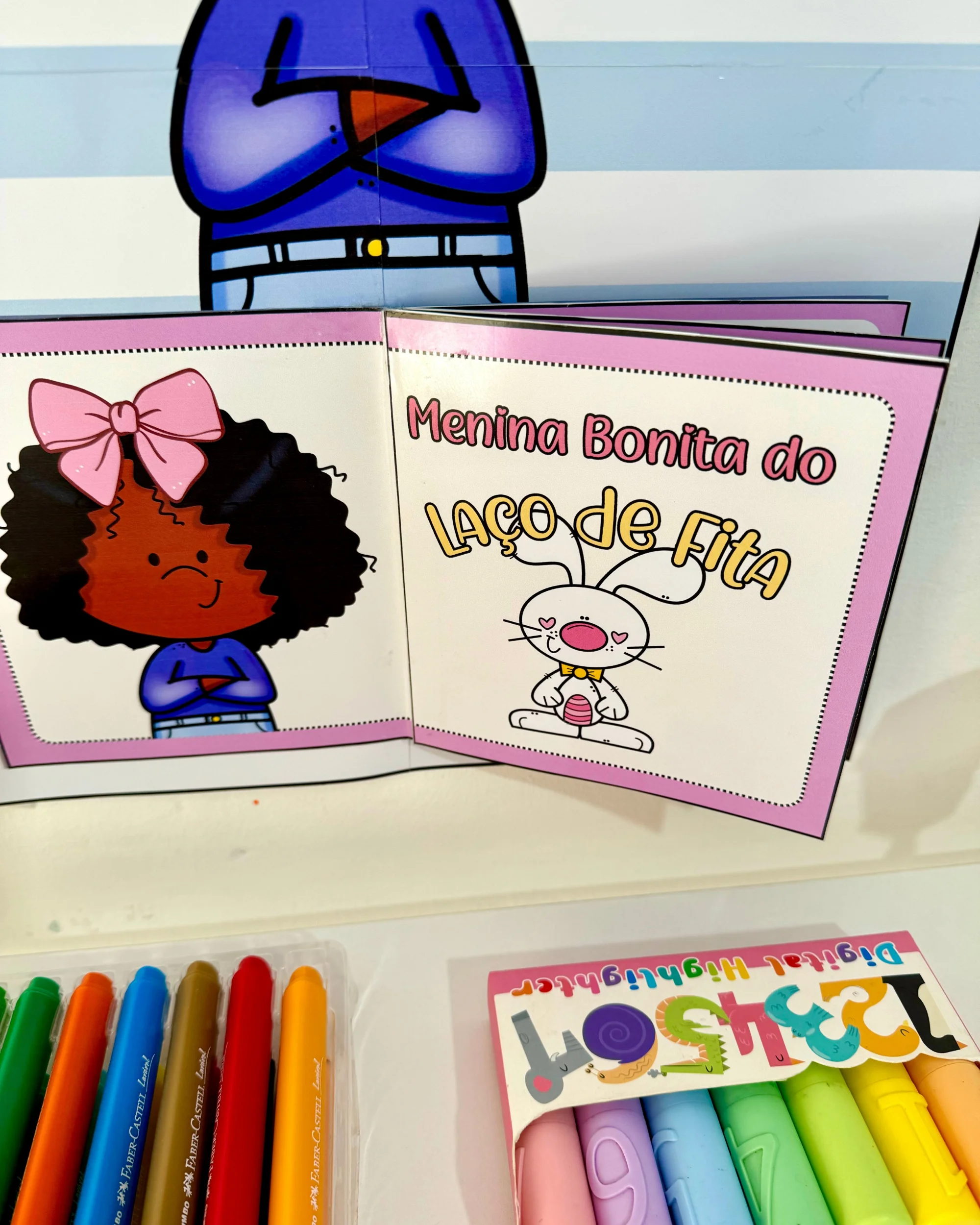 Menina Bonita do Laço de Fita – Livro Gigante em PDF — amostra 3: Livro ampliado e ilustrado de Menina Bonita do Laço de…