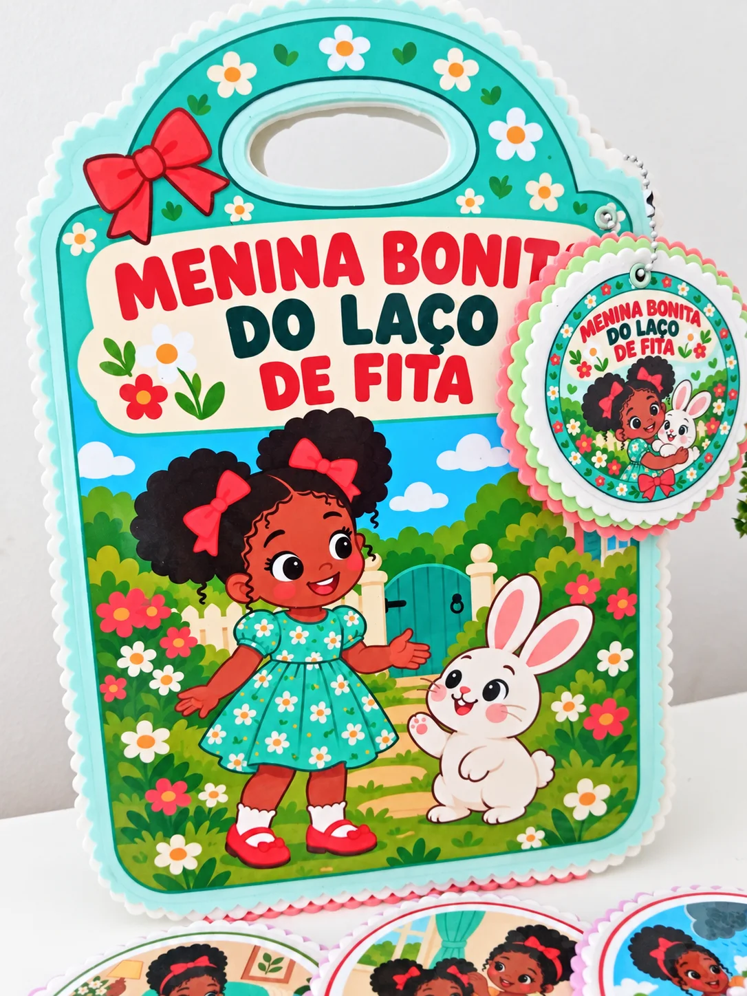 Menina Bonita do Laço de Fita – Recurso para Contação em PDF — amostra 2: Recurso ilustrado para contação de história na…