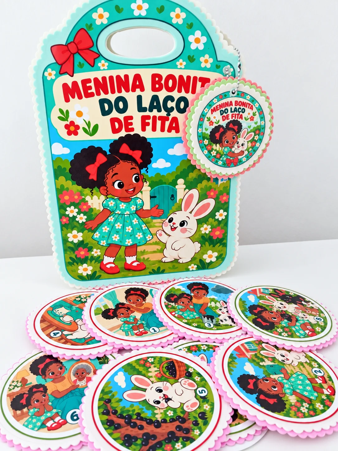 Menina Bonita do Laço de Fita – Recurso para Contação em PDF — amostra 3: Recurso ilustrado para contação de história na…