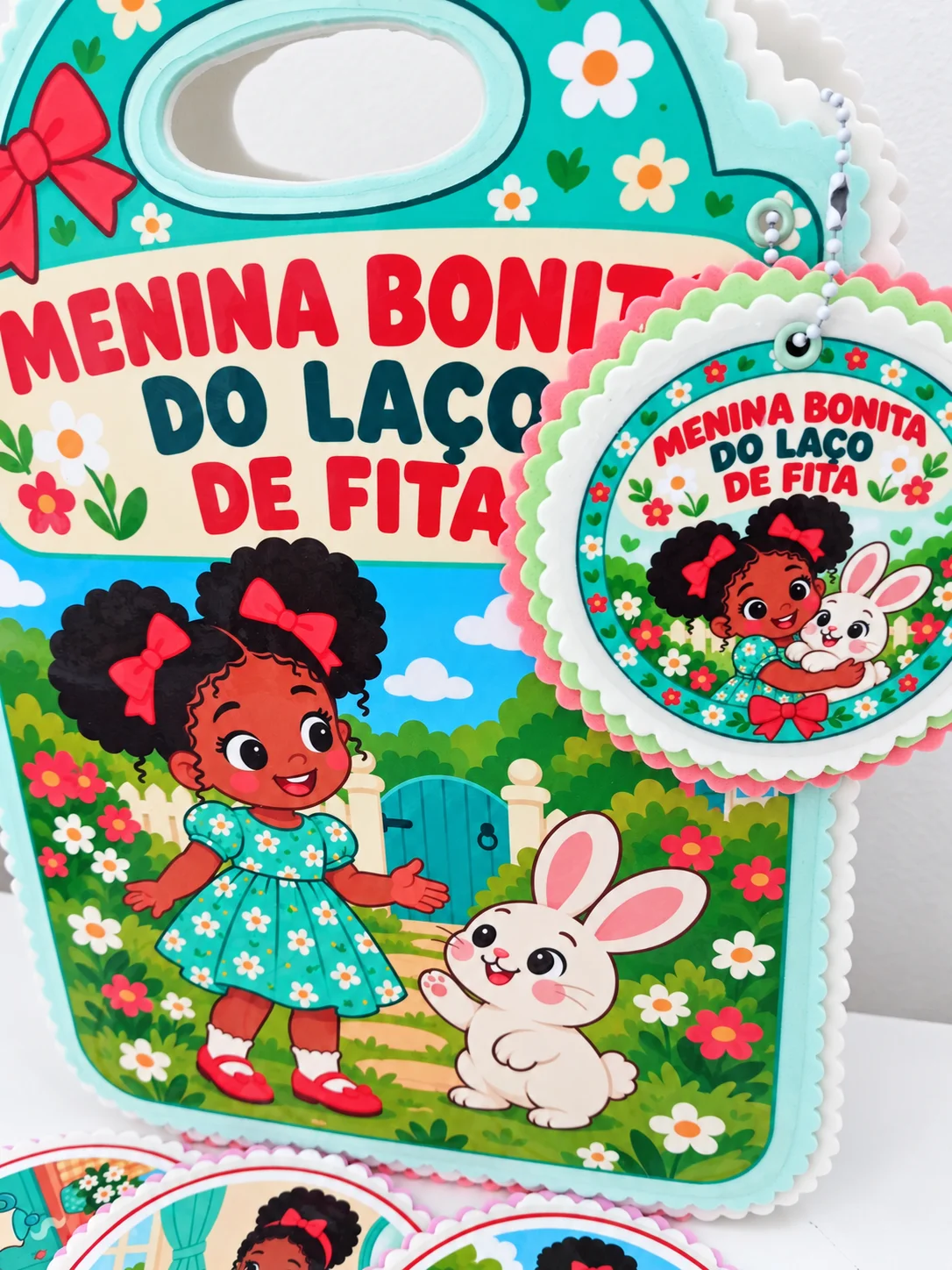 Menina Bonita do Laço de Fita – Recurso para Contação em PDF — amostra 4: Recurso ilustrado para contação de história na…