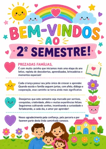 Mensagem REUNIÃO PAIS ( 2⁰ SEMESTRE) – Material Pedagógico — amostra 1: Sobre o Mensagem REUNIÃO PAIS ( 2⁰ SEMESTRE)
