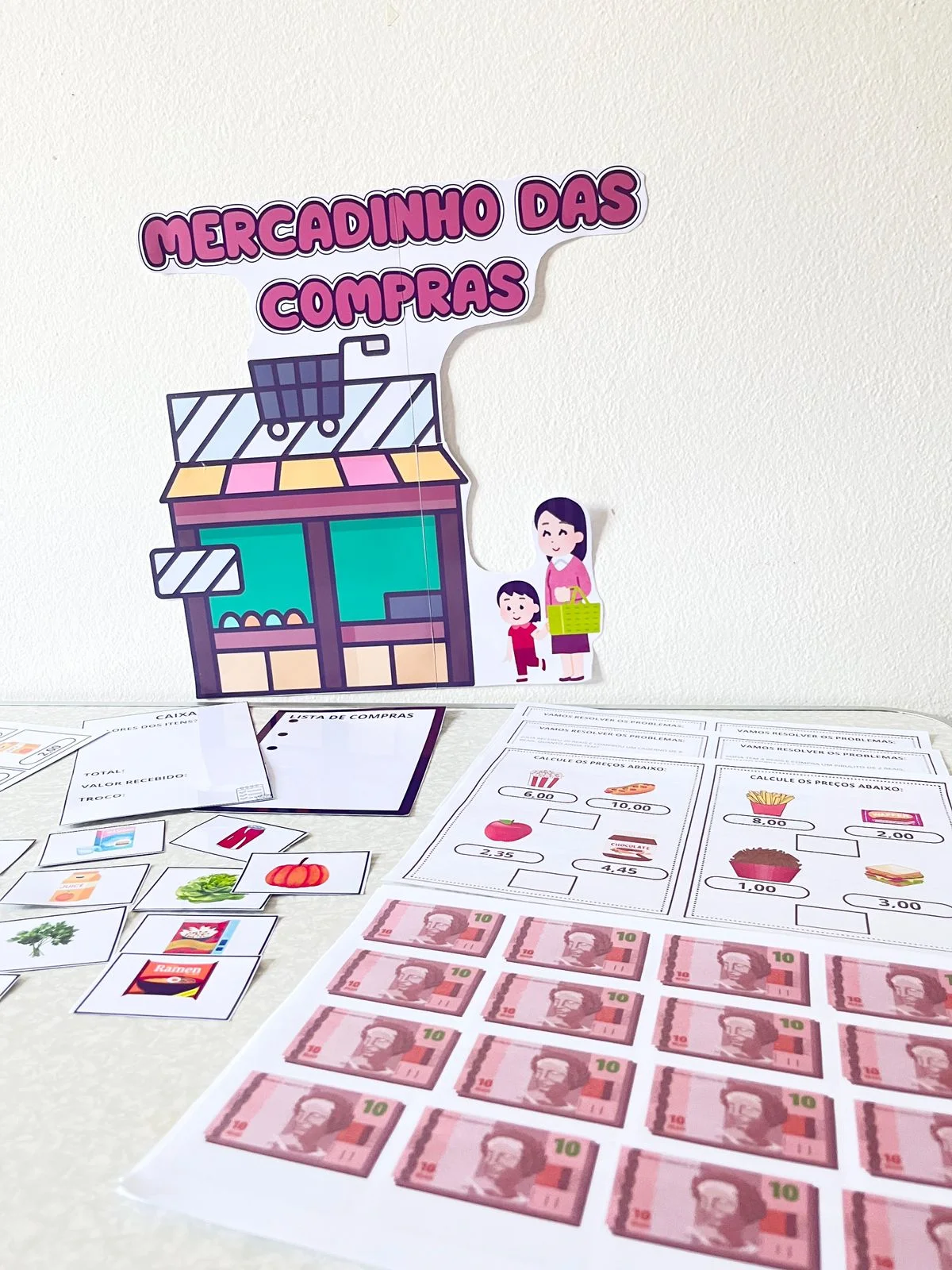 Mercadinho das Compras: Jogo de Matemática e Educação Financeira — amostra 1: Atividade pedagógica "Mercadinho das…