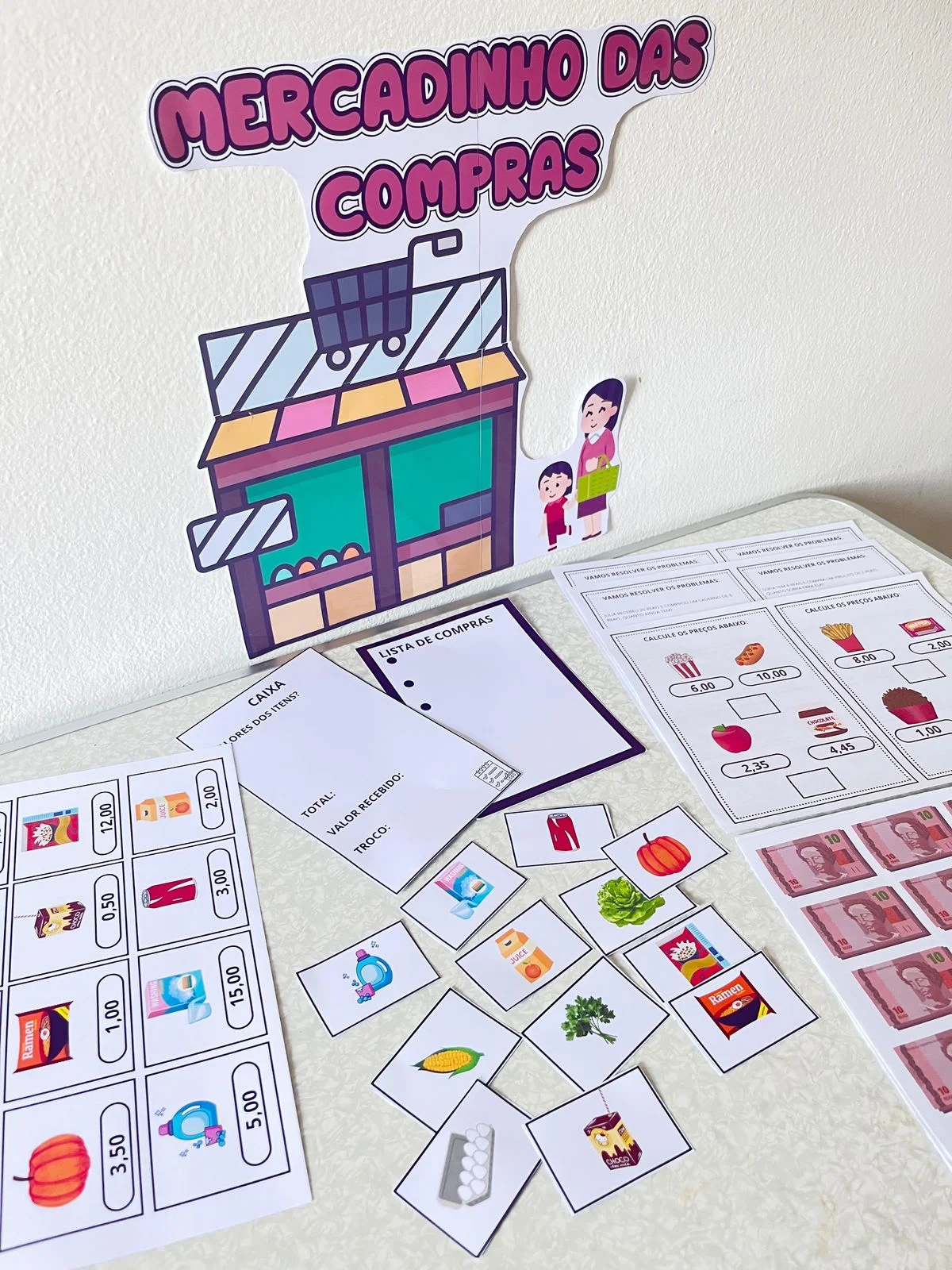 Mercadinho das Compras: Jogo de Matemática e Educação Financeira — amostra 2: Atividade pedagógica "Mercadinho das…