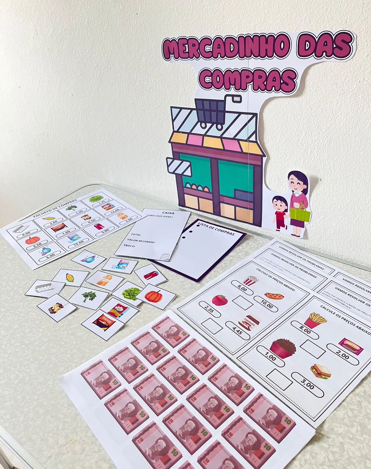 Mercadinho das Compras: Jogo de Matemática e Educação Financeira — amostra 4: Atividade pedagógica "Mercadinho das…