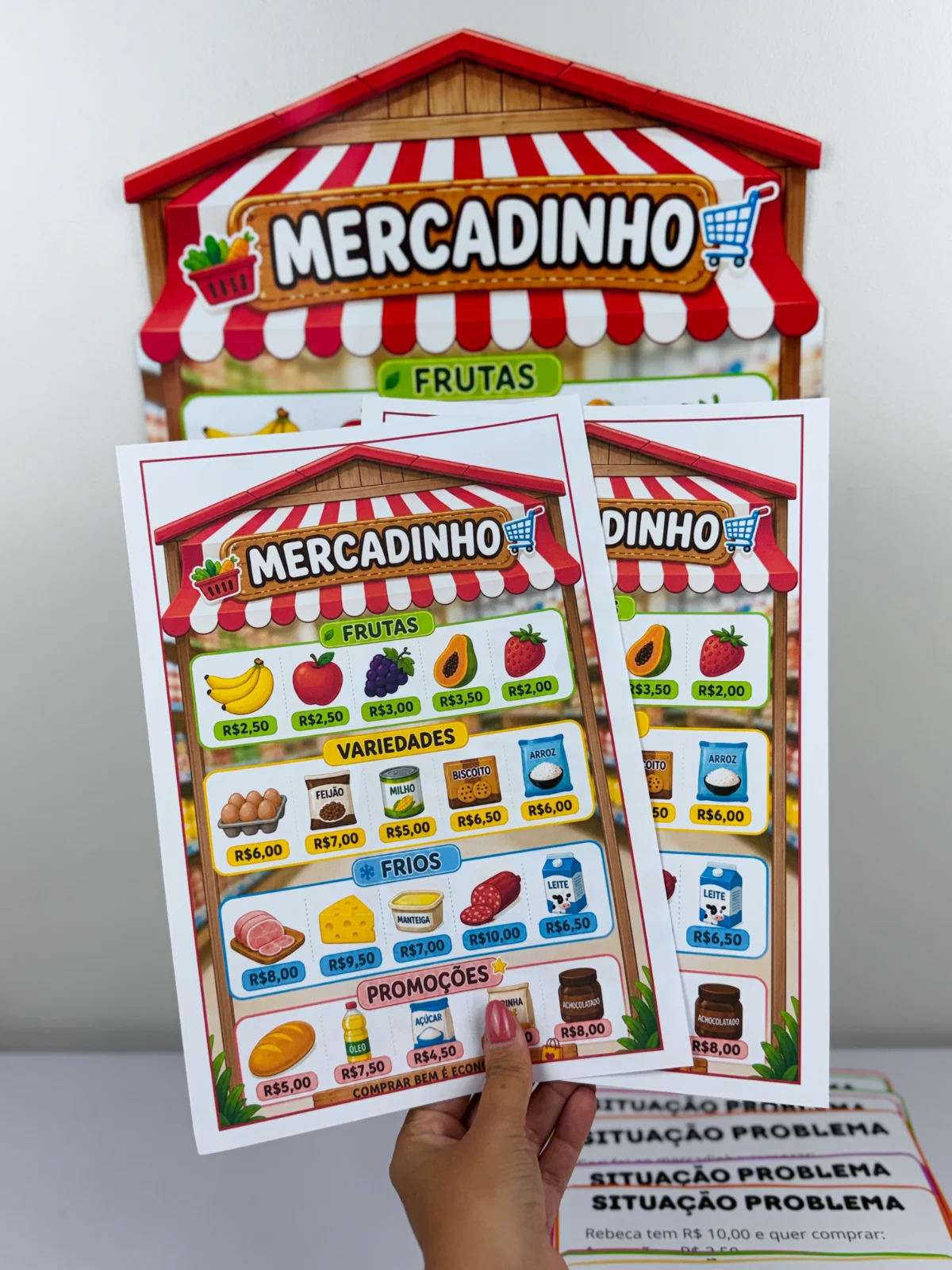 Mercadinho divertido Anos iniciais — amostra 2: MERCADINHO MATEMÁTICO Torne o aprendizado da matemática muito mais… Mercadinho divertido Anos iniciais — amostra 2: MERCADINHO MATEMÁTICO Torne o aprendizado da matemática muito mais…