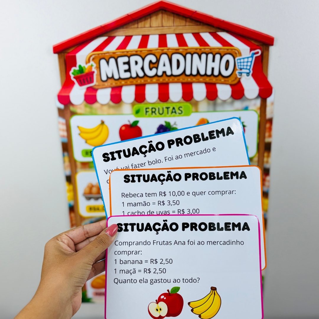 Mercadinho matemático – PDF para Imprimir | Educação Infantil e Anos Iniciais — Matemática para Educação Infantil: Torne o…