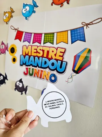 🔥🌽 Mestre Mandou Junino 🌽🔥 — amostra 1: Prepare-se para muita diversão, movimento e aprendizado
