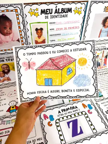 Meu Álbum de Identidade – Atividades para Educação Infantil — amostra 3: Faixa etária / ano escolar