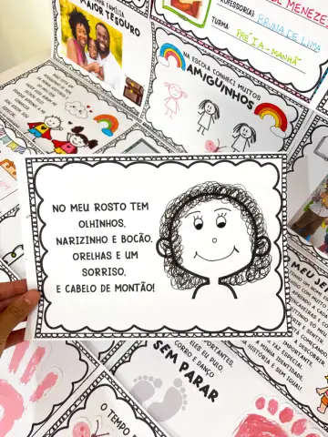 Meu Álbum de Identidade – Atividades para Educação Infantil — amostra 4: Formato e impressão