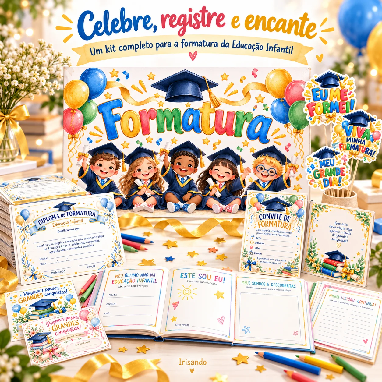 Meu Grande Dia! – Kit Completo de Formatura da Educação Infantil — capa do material