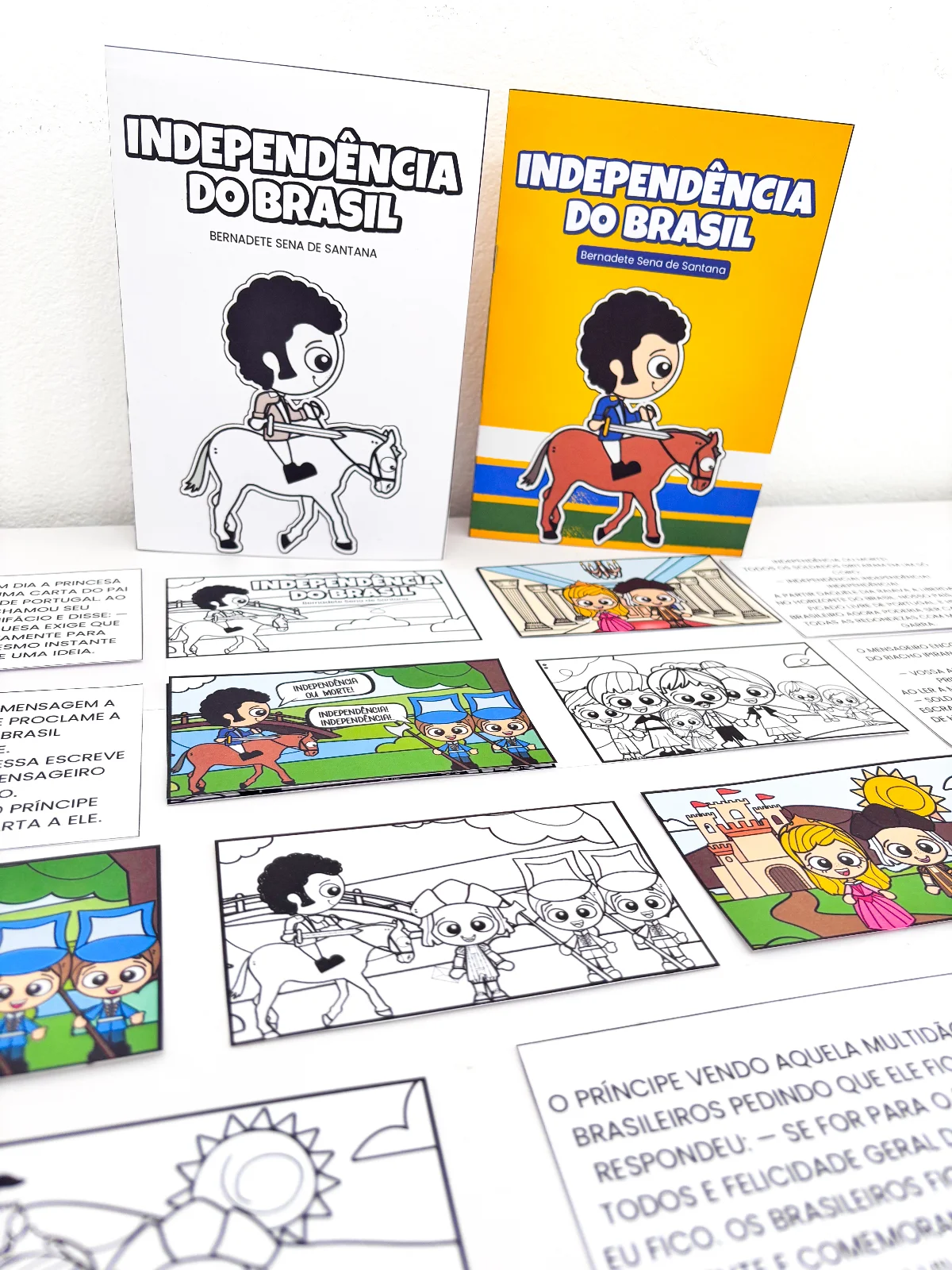 Meu Livrinho da Independência - 7 de Setembro — amostra 1: Uma atividade que dá autonomia e voz às crianças