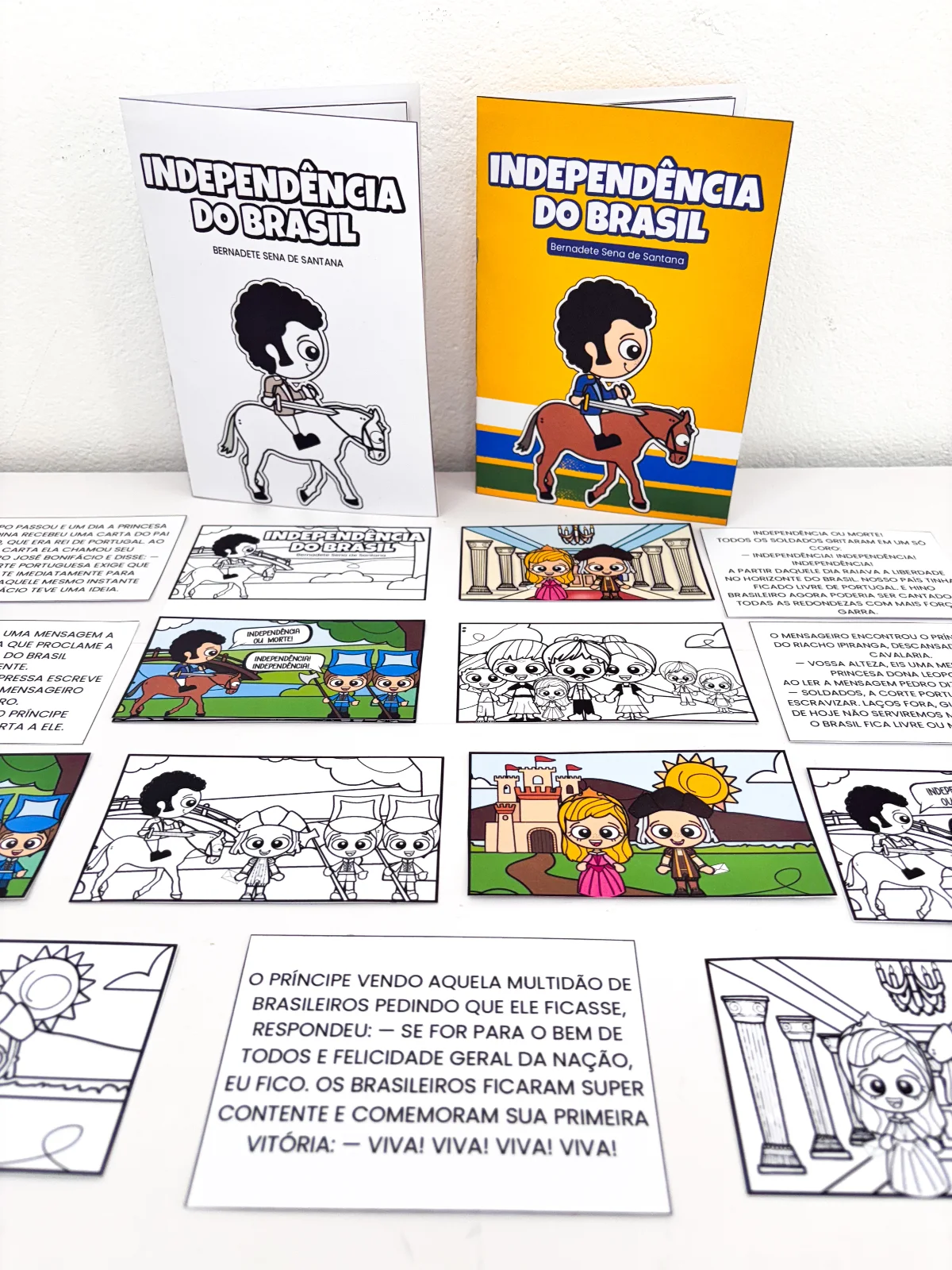 Meu Livrinho da Independência - 7 de Setembro — amostra 7: Uma atividade que dá autonomia e voz às crianças