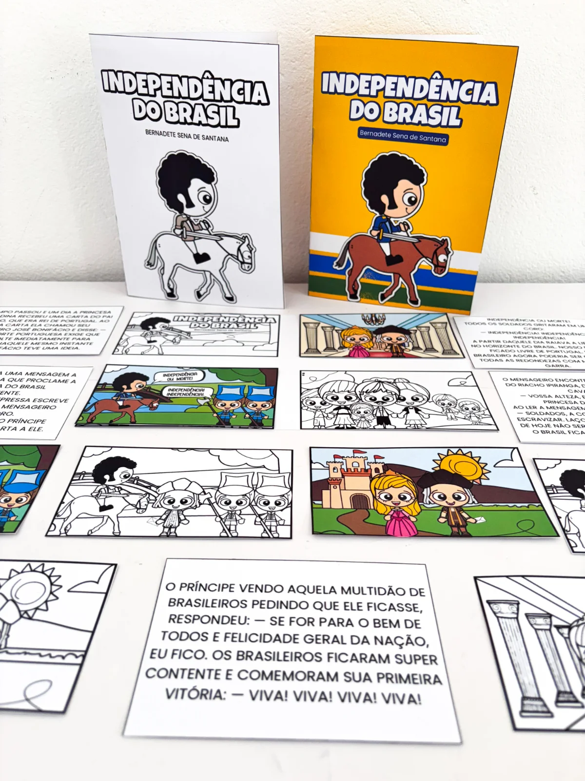 Meu Livrinho da Independência | Anos Iniciais e Alfabetização — amostra 4: Uma atividade que dá autonomia e voz às crianças
