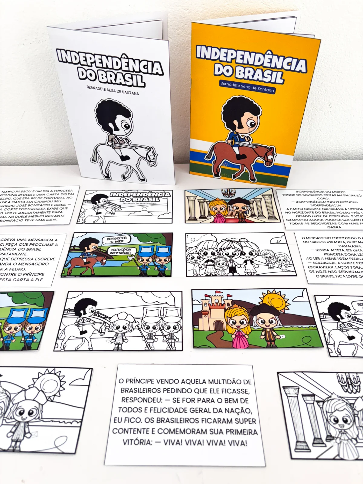 Meu Livrinho da Independência | Anos Iniciais e Alfabetização — amostra 5: Uma atividade que dá autonomia e voz às crianças