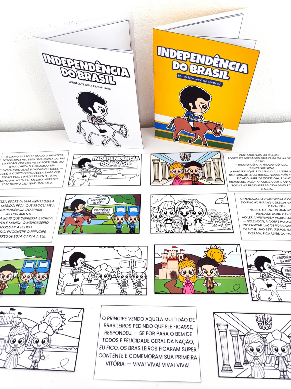 Meu Livrinho da Independência | Anos Iniciais e Alfabetização — amostra 6: Uma atividade que dá autonomia e voz às crianças