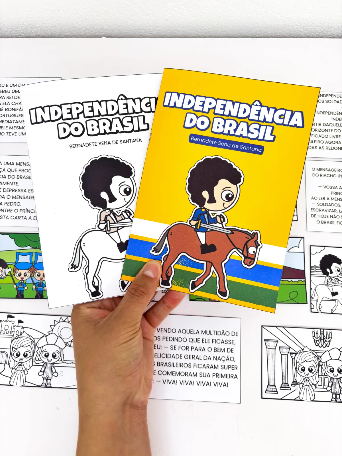 Meu Livrinho da Independência | Anos Iniciais e Alfabetização — Alfabetização para Educação Infantil: Uma atividade que dá…