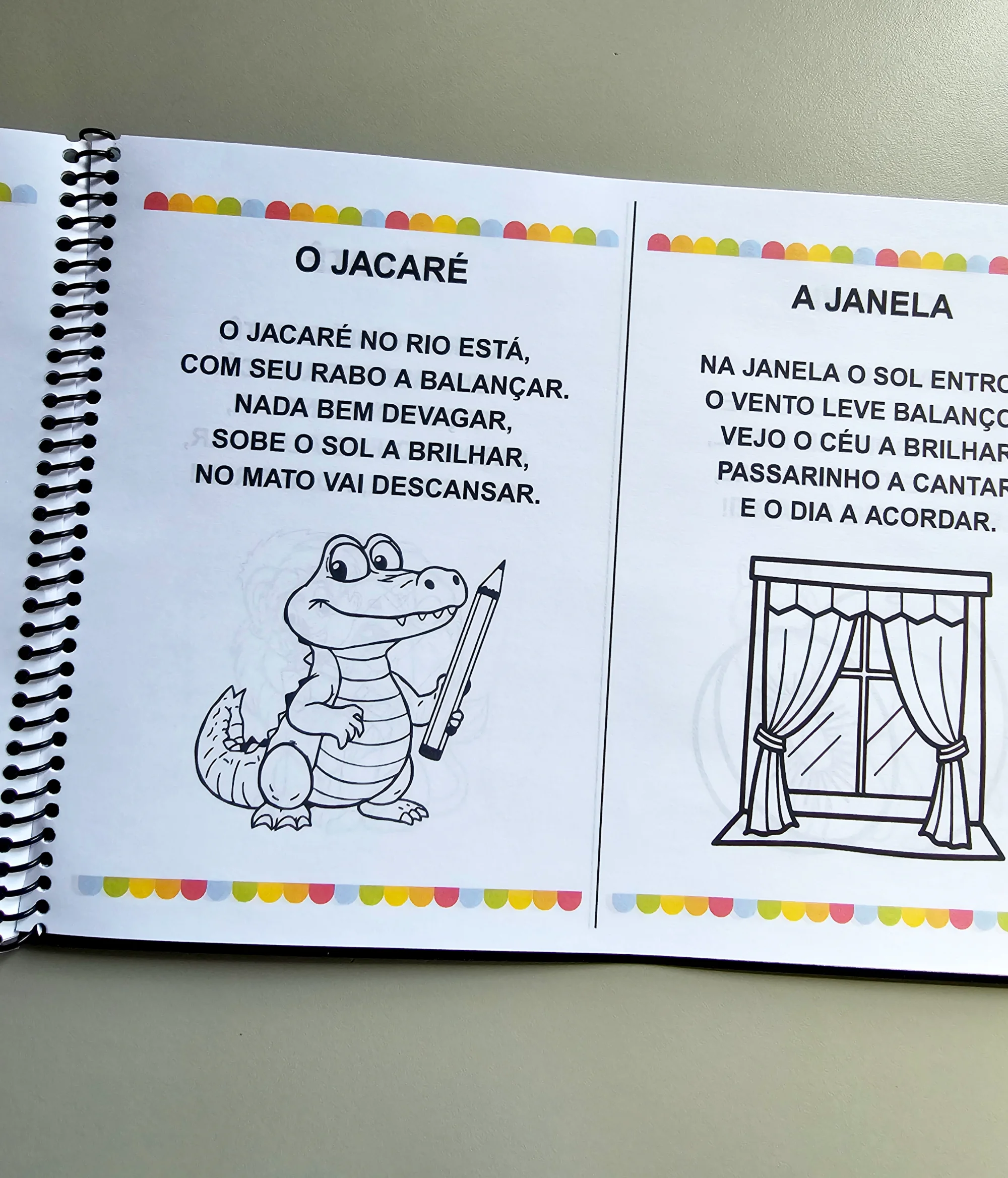 MEU LIVRINHO DE LEITURA – PEQUENOS TEXTOS PARA LER E COLORIR! ✏️🎨 — amostra 1: Um recurso pensado especialmente para…