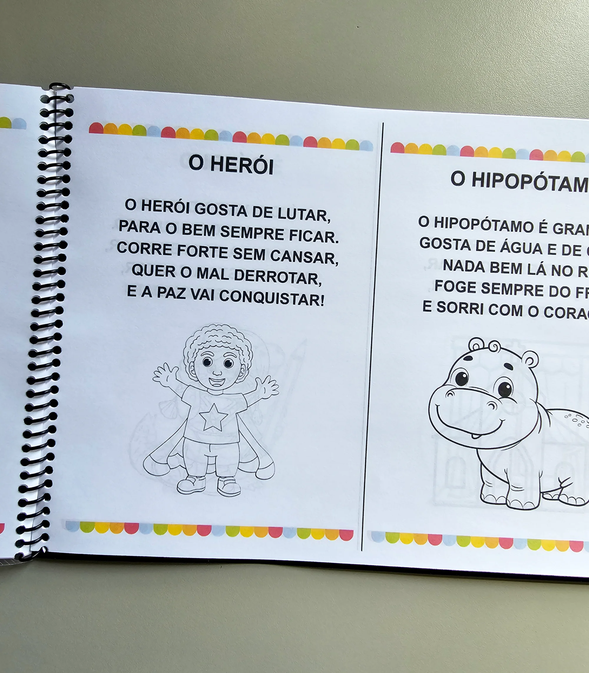 MEU LIVRINHO DE LEITURA – PEQUENOS TEXTOS PARA LER E COLORIR! ✏️🎨 — amostra 5: Um recurso pensado especialmente para…