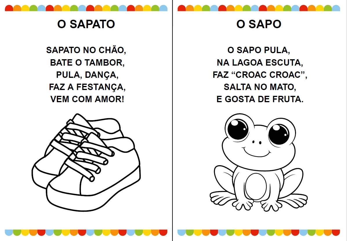 MEU LIVRINHO DE LEITURA – PEQUENOS TEXTOS PARA LER E COLORIR! ✏️🎨 — amostra 6: Um recurso pensado especialmente para…