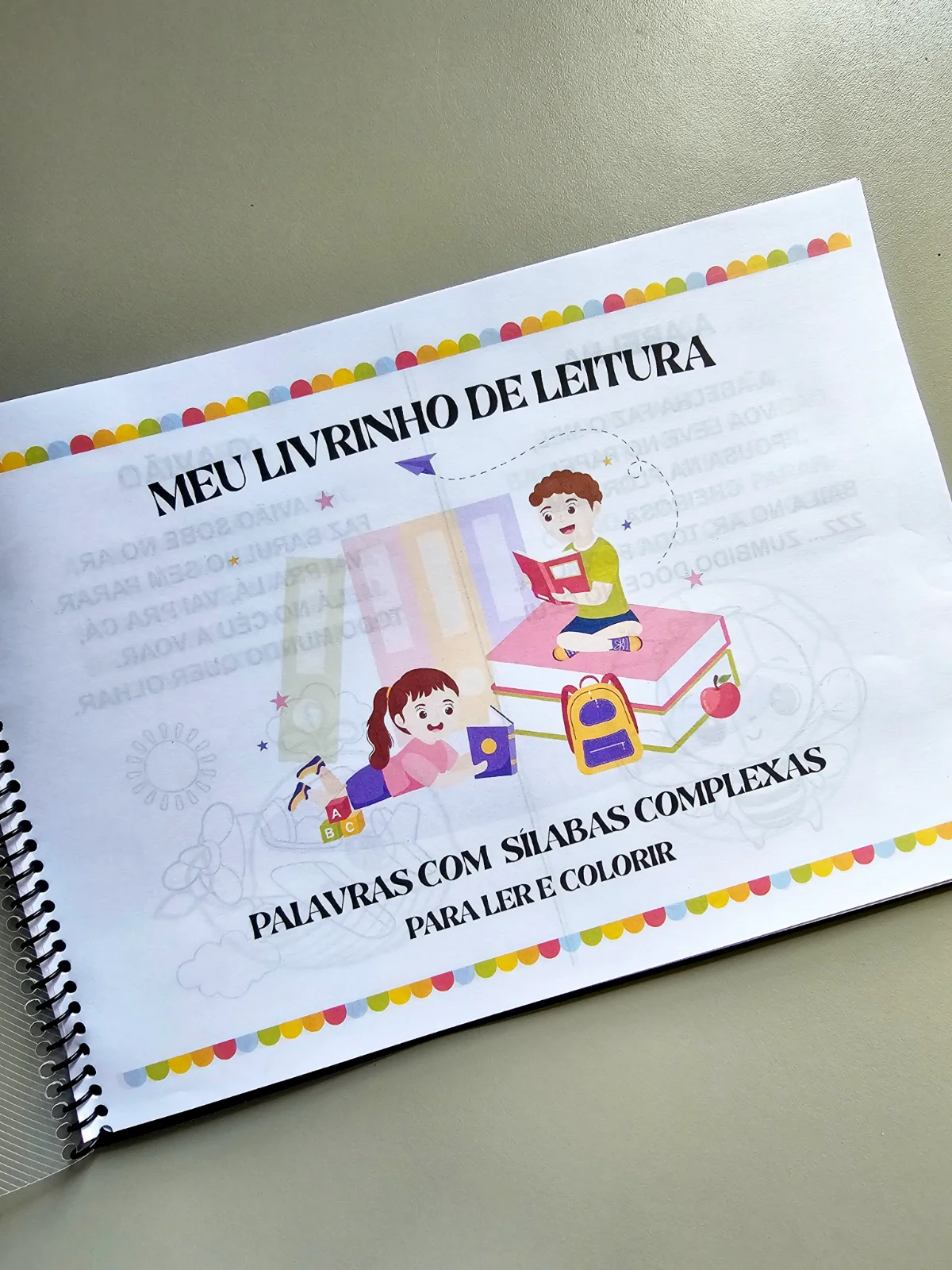 Meu Livrinho de Leitura - Sílabas Complexas — amostra 1: Incentive a leitura com 52 textos exclusivos que trabalham…