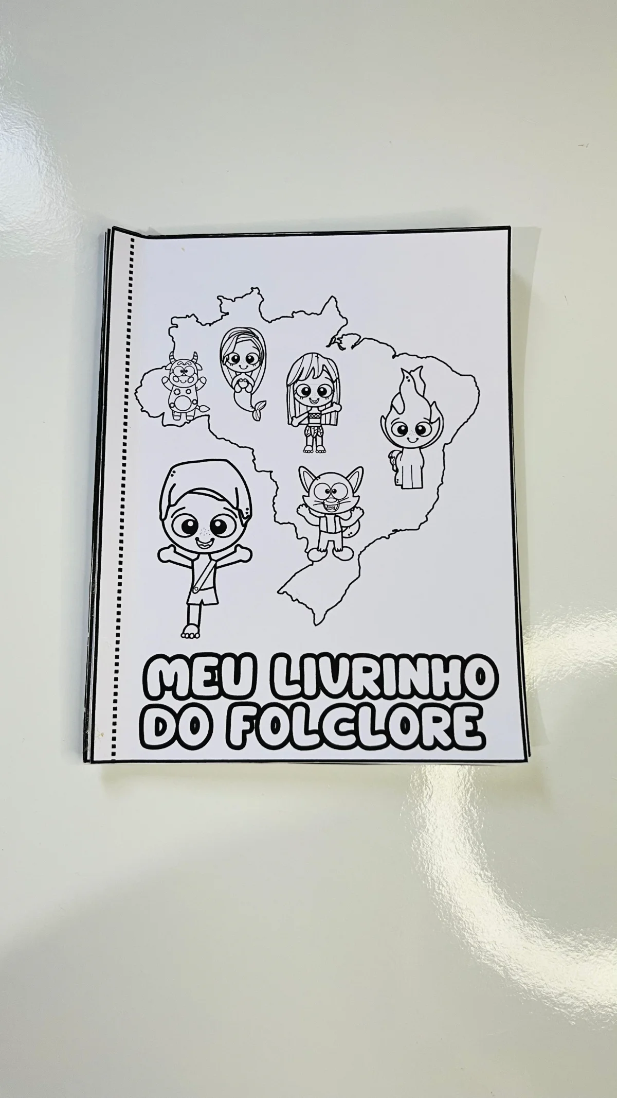 Meu livrinho do folclore brasileiro – PDF para Imprimir — Datas comemorativas para Educação Infantil: Apresente o Folclore…