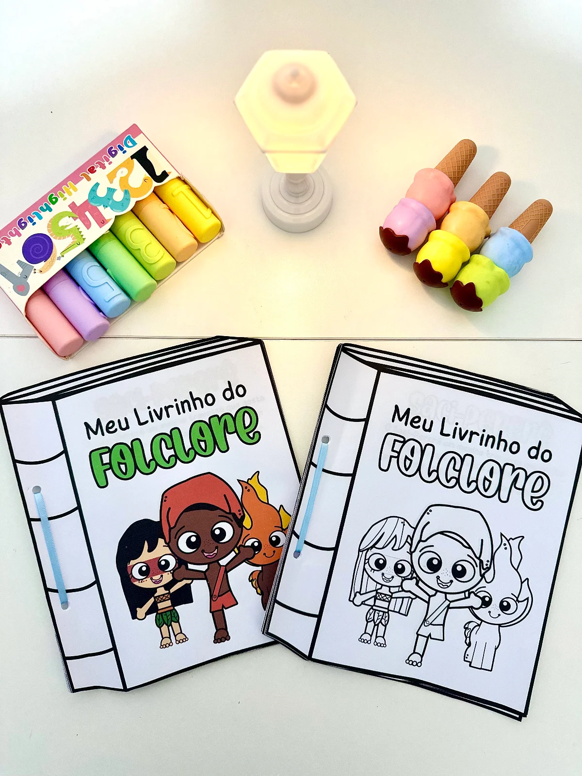 Meu Livrinho do Folclore – PDF para Imprimir — amostra 4: Livrinho do Folclore Brasileiro com as principais lendas…
