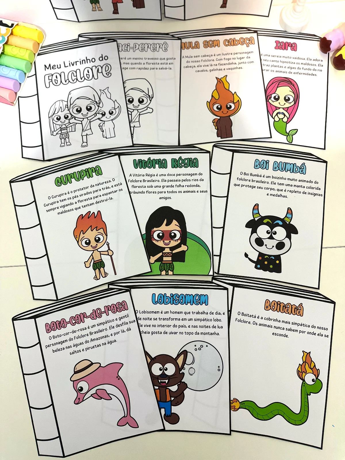Meu Livrinho do Folclore – PDF para Imprimir — capa do material