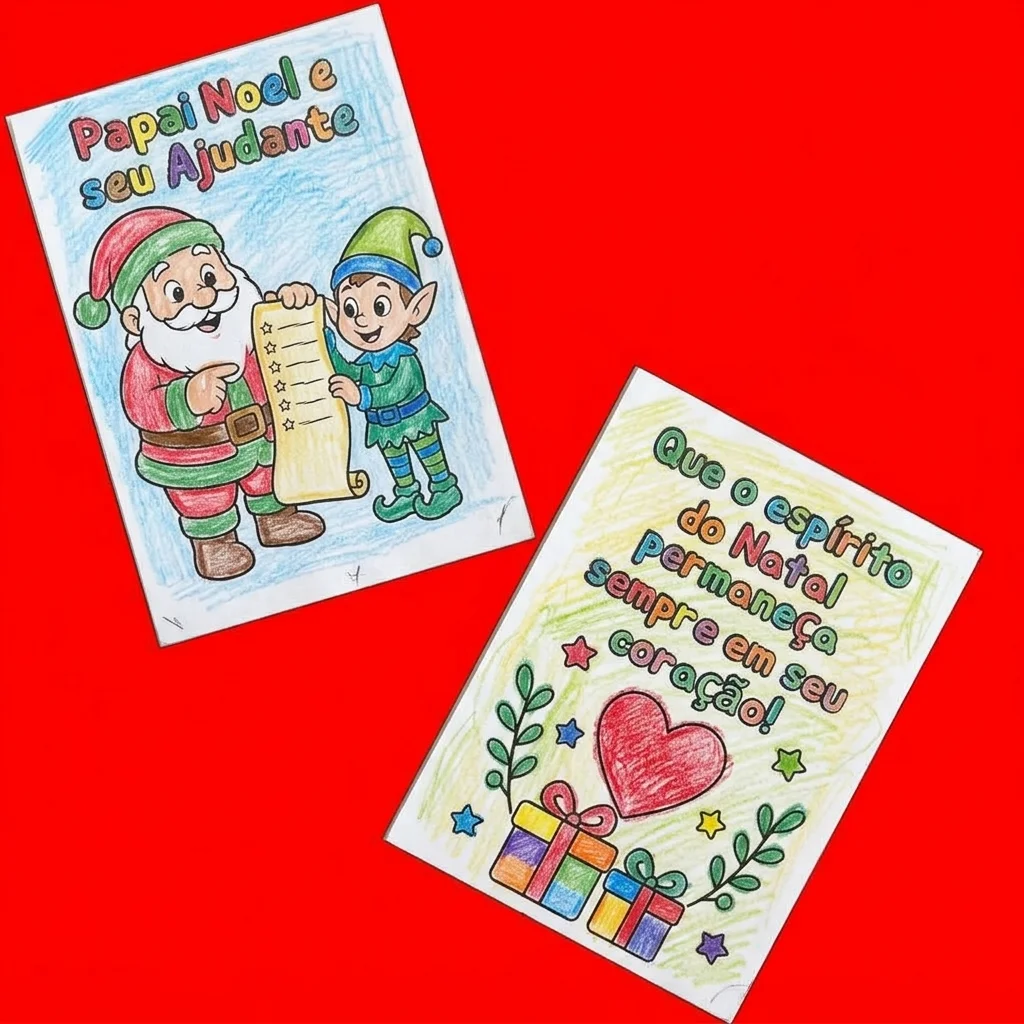 Meu Livro de Colorir de Natal: 30 desenhos fofos para pintar — amostra 2: Este livro de colorir foi desenvolvido… Meu Livro de Colorir de Natal: 30 desenhos fofos para pintar — amostra 2: Este livro de colorir foi desenvolvido…