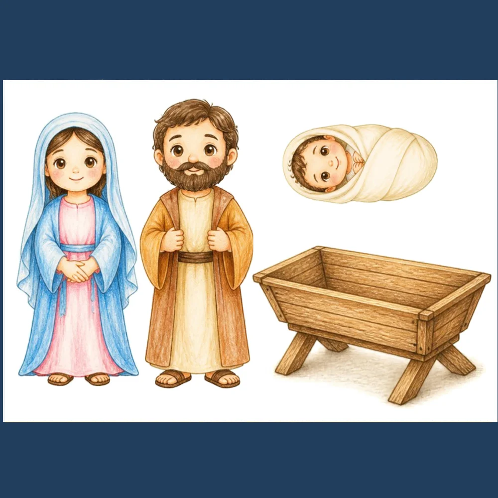 Meu Presépio de Natal — Painel para Montar e Decorar — amostra 1: Celebre o verdadeiro sentido do Natal com este painel ! ✨ Meu Presépio de Natal — Painel para Montar e Decorar — amostra 1: Celebre o verdadeiro sentido do Natal com este painel ! ✨