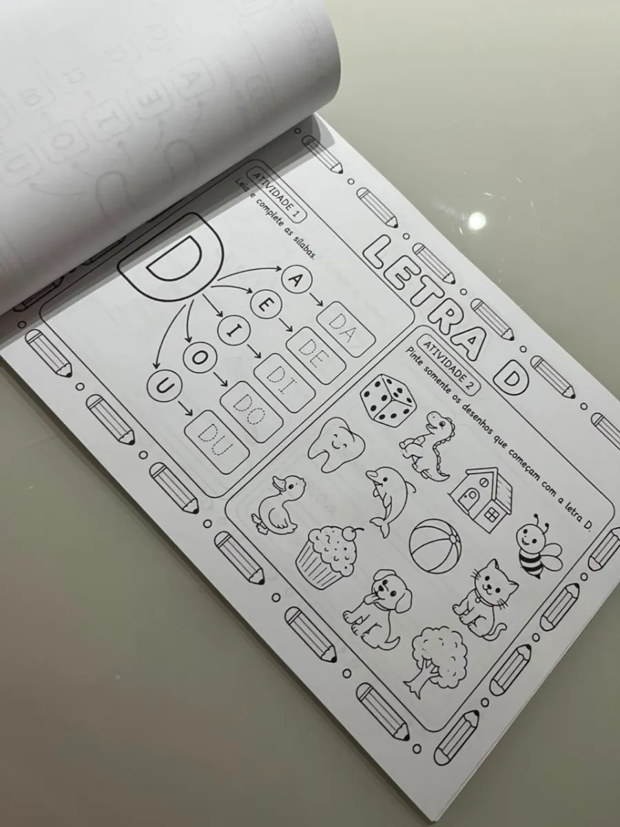 MEU PRIMEIRO ALFABETO - alfabetização de forma divertida! — amostra 1: A apostila perfeita para dar os primeiros passos na…