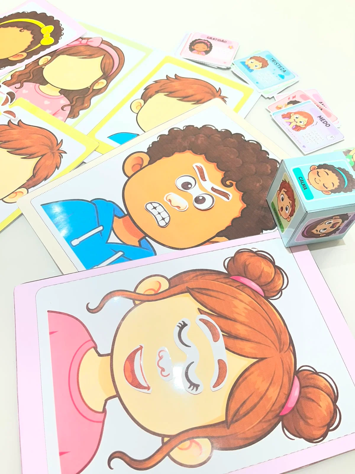 Meu Rosto das Emoções – Educação Infantil — capa do material