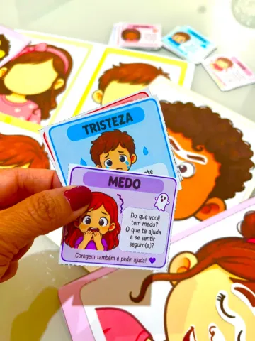 Meu Rosto das Emoções - Educação Infantil/Educação Especial — amostra 4: 🥰 Meu Rosto das Emoções é um recurso pedagógico…