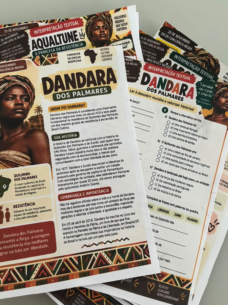 🧡✨ MEU TURBANTE, MINHA HISTÓRIA! ✨🧡 — amostra 1: Uma proposta pedagógica cheia de significado para trabalhar identidade,…