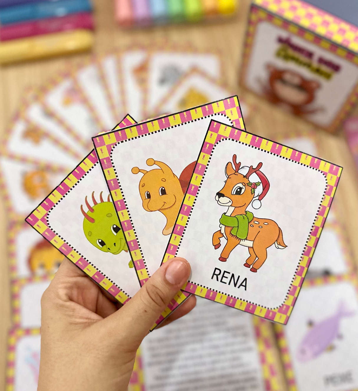 Mímica dos Animais: Jogo em PDF com 36 Fichas para Imprimir — amostra 6: Leve movimento e interação à turma com a Mímica…