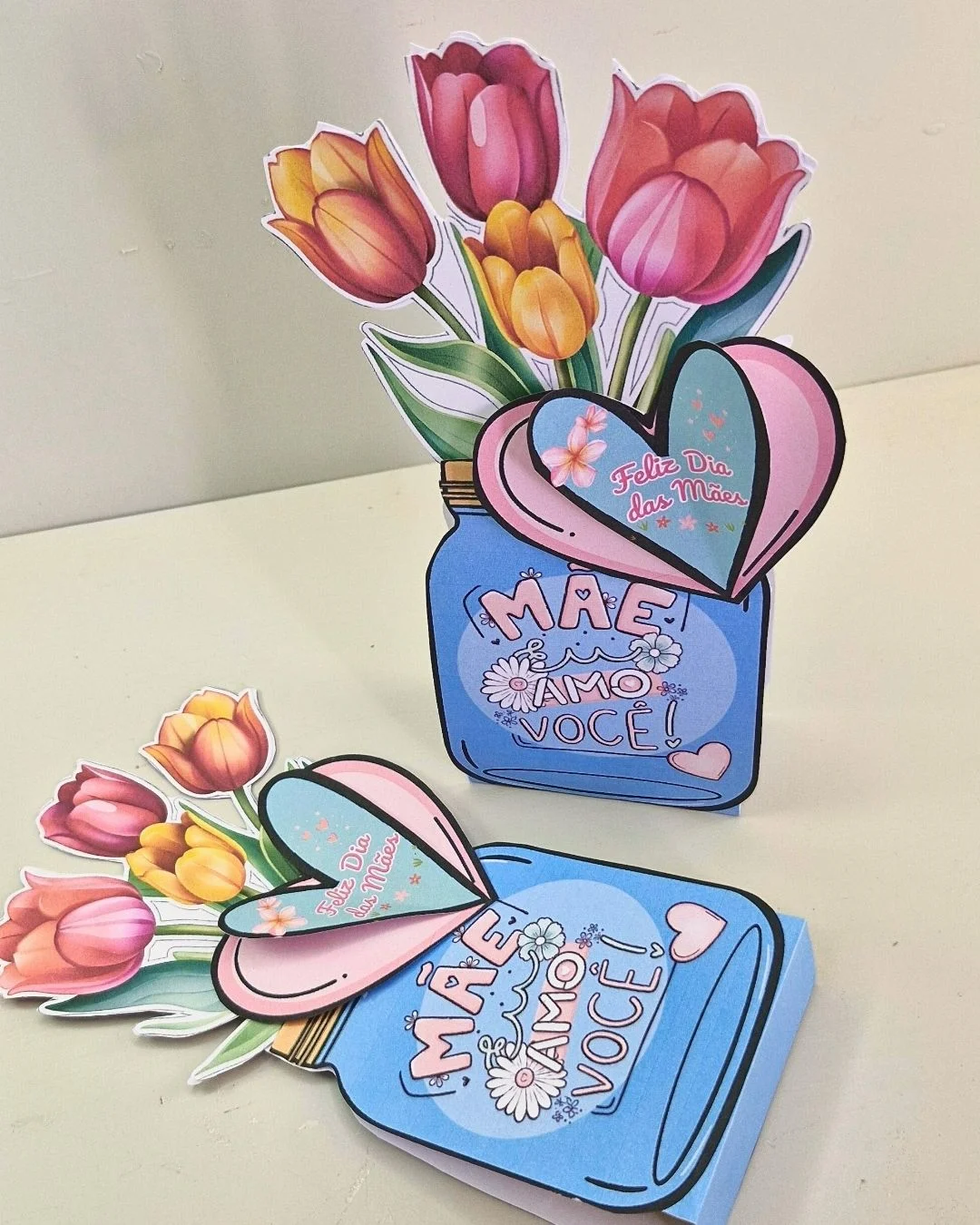 Mimo Dia das Mães – Pote de Flores – PDF para Imprimir — amostra 5: Arquivo digital em PDF, pronto para imprimir e montar Mimo Dia das Mães – Pote de Flores – PDF para Imprimir — amostra 5: Arquivo digital em PDF, pronto para imprimir e montar