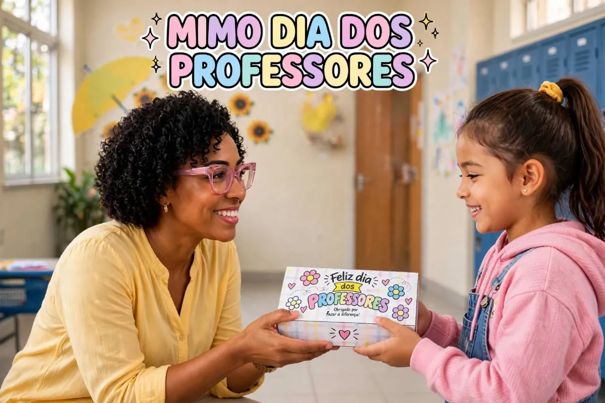 Mimo Dia do Professor - Caixinha Porta Chocolate + Tags — amostra 5: Uma lembrancinha delicada, criativa e pronta para…