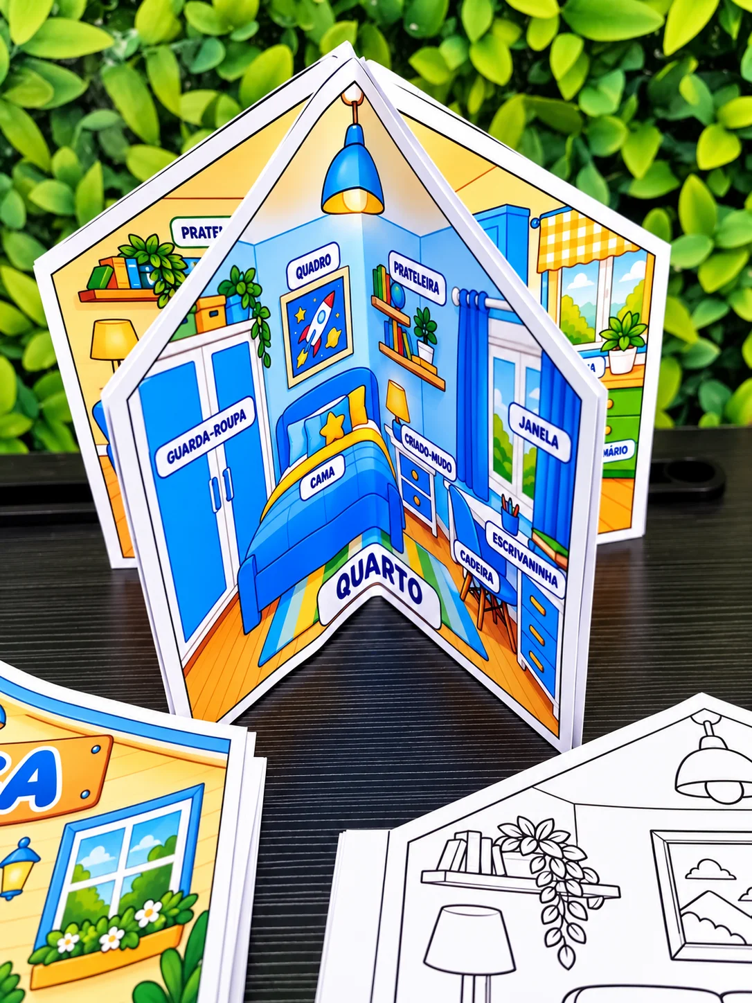 Minha Casa Interativa 3D: Recurso Pedagógico sobre Ambientes e Móveis — amostra 5: Explore os ambientes da casa de forma…