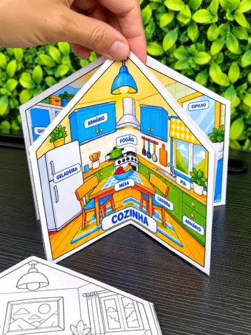 Minha Casinha Interativa 3D – Recurso Pedagógico sobre Móvei — amostra 2: 1. Casinha interativa 3D